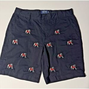 Gerogia Bulldogs Fanpants Black Shorts 34 Waist